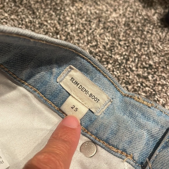Madewell Slim Demi Boot jeans - Picture 3 of 6